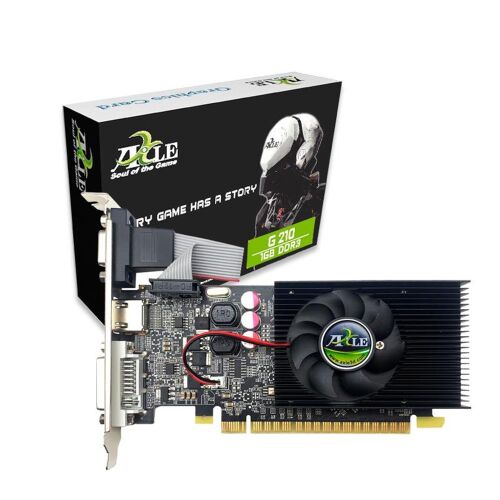 Axle GeForce G210 AX-G210-1GD3P4CDIL 1GB DDR3 64Bit DX10 Ekran Kartı - 1