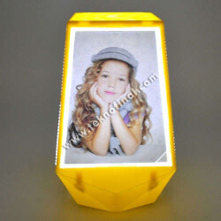 Ay Yıldız Led Işıklı Dönen Küp Çerçeve - 2