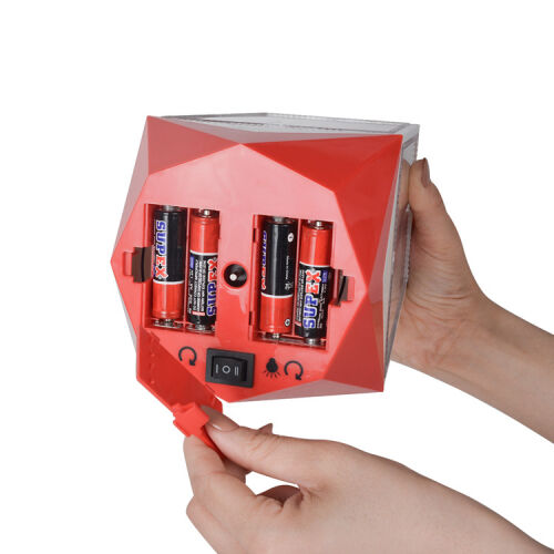 Ay Yıldız Led Işıklı Dönen Küp Çerçeve - 16