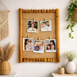 Bambu ipli Fotoğraf Çerçevesi 30x40 - 5