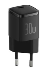 BASEUS CCXF000301 Cube Pro USB-C Hızlı Şarj Cihazı 30W Siyah - 1