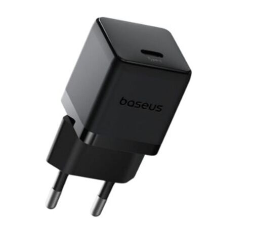 Baseus P10111605113-00 1C 30W Siyah Palm Hızlı Şarj Aleti - BASEUS
