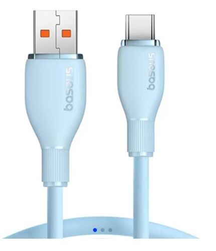 Baseus Pudding USB to C 100W Kablo 1.2m Mavi (P10355703311-00) - BASEUS