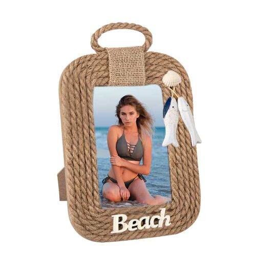 Beach Hasır İpli 10x15 Ahşap Çerçeve - 2