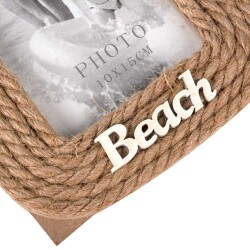 Beach Hasır İpli 10x15 Ahşap Çerçeve - 4