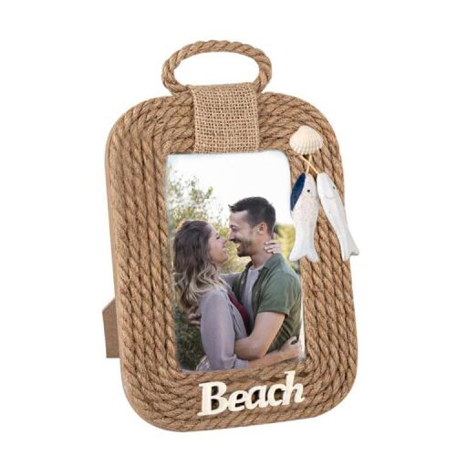 Beach Hasır İpli 10x15 Ahşap Çerçeve - OFİSOMİ-T
