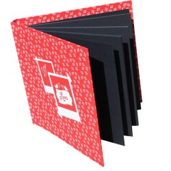 Beyaz Kalemli Anı Defteri - Love (Kırmızı) - 3