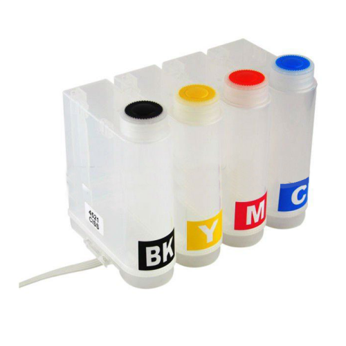 Bitmeyen Kartuş Tankı 500ML X 4 XXL Kapasiteli (Boş) - OFİSOMİ