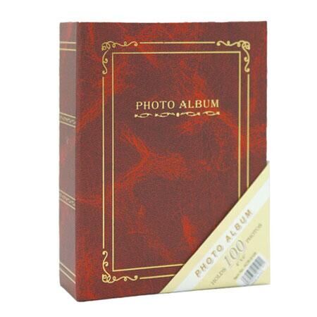 Bordo 100 lük 10x15 cm Fotoğraf Albümü - OFİSOMİ-S