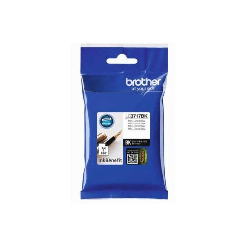 Brother LC3717BK Black Siyah 550 Sayfa Kartuş MFC-J3930DW - BROTHER