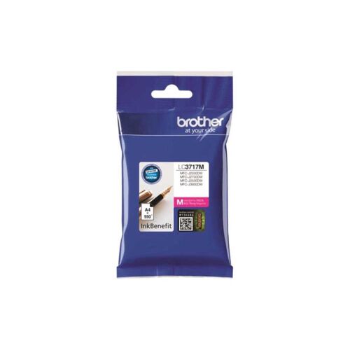 Brother LC3717M Magenta Kırmızı 550 Sayfa Kartuş MFC-J3930DW - 1