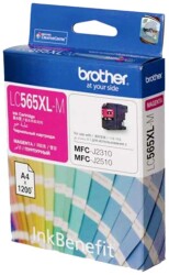 Brother LC565XLM Magenta Kırmızı 1.200 Sayfa Kartuş MFC-J3520-J3720 - 1