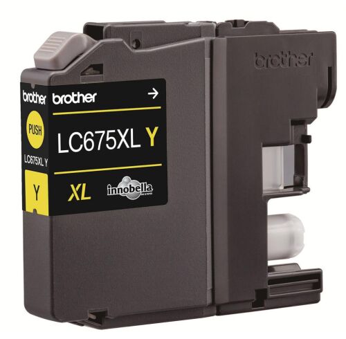 Brother LC675XLY Yellow Sarı 1.200 Sayfa Kartuş MFC-J2320-J2720 - BROTHER