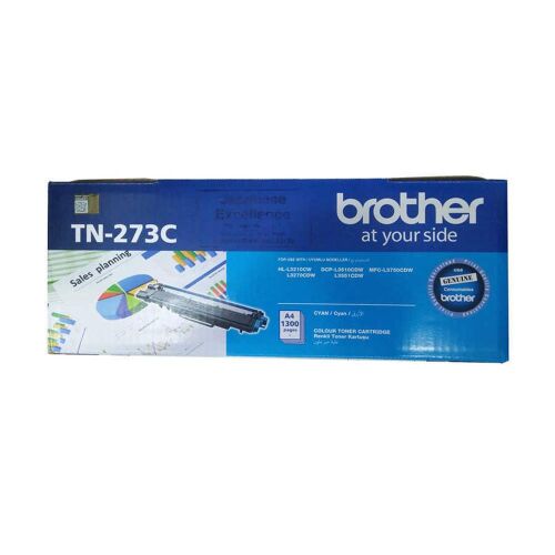 Brother TN-273C 1.300 Sayfa Cyan Mavi Toner HL-L3270CDW DCP-L3551CDW MFC-L3750CDW - BROTHER
