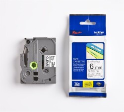 Brother TZE-661 36mm Sarı Üzeri Siyah Etiket - 1