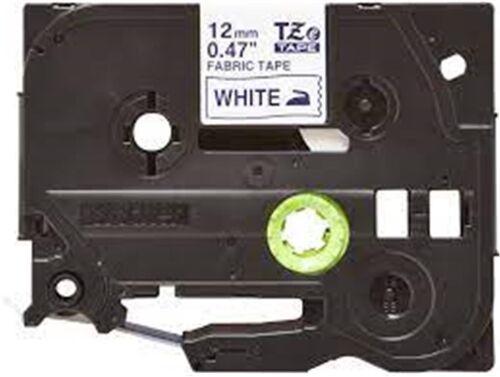 Brother TZe-FA3 P-Ttouch Tekstil Ütü Bandı Beyaz Üzeri Mavi - BROTHER