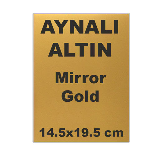 Büyük Boy Plaket için Baskı Metali 14.5X19.5 cm - 8