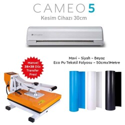 Cameo 5 Plotter Tekstil Baskı Seti - 1