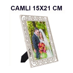 Camsız Plastik Gri Çerçeve 15X21 cm - 1