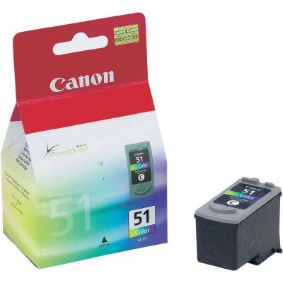 Canon CL-51 Renkli Kartuş MX300-310 MP140-150-160-210 IP2200-6210-6220 - 1
