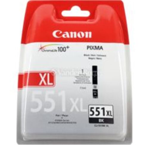 Canon CLI-551XL BK Black Siyah Yüksek Kapasiteli Mürekkep Kartuş IP7250 MX925 - CANON