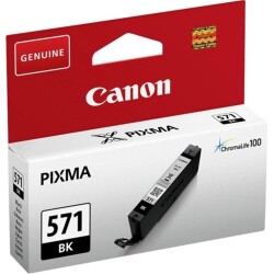 Canon CLI-571XL BK Black Siyah Yüksek Kapasiteli Mürekkep Kartuş TS5050-9050 - 1