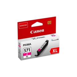 Canon CLI-571XL M Magenta Kırmızı Yüksek Kapasiteli Mürekkep Kartuş TS5050-9050 - 1