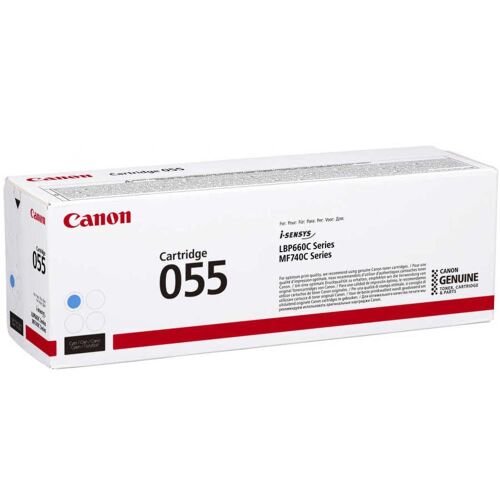Canon CRG-055C Cyan Mavi 2.100 Sayfa Toner MF742 - 1