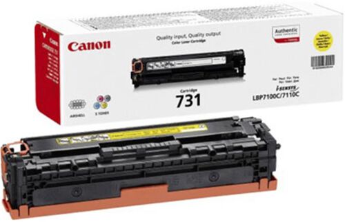 Canon CRG-731Y Yellow Sarı 1.500 Sayfa Toner LBP7110 MF628-8230-8280 - CANON