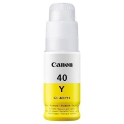 Canon GI-40 (Y) Sarı 70ml Orjinal Mürekkep (G5040-G6040-G7040) - 1