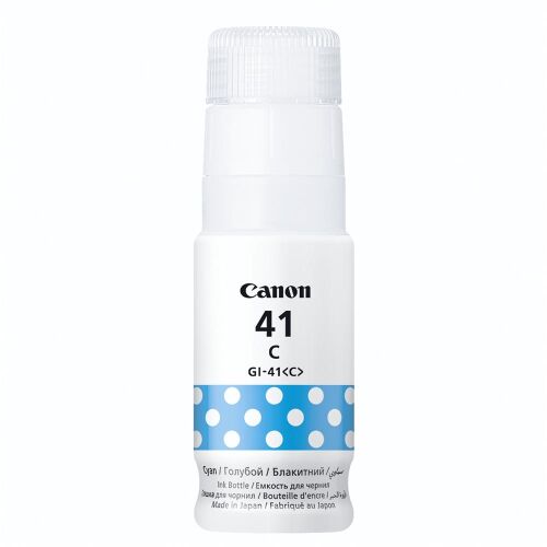 Canon GI-41C Cyan Mavi Şişe Mürekkep G2420-G3420-G3430-G4470-G3470-G3480 - 1