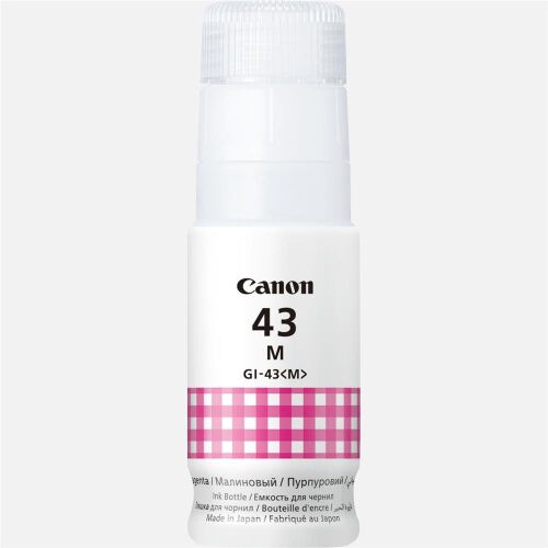Canon GI-43M Magenta Kırmızı Şişe Mürekkep G540-G640 - 1