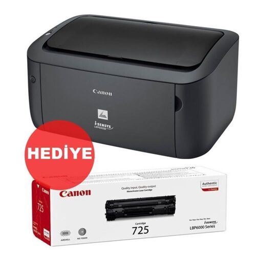 Canon LBP6030BK Toner Hediyeli Mono Lazer Yazıcı - CANON