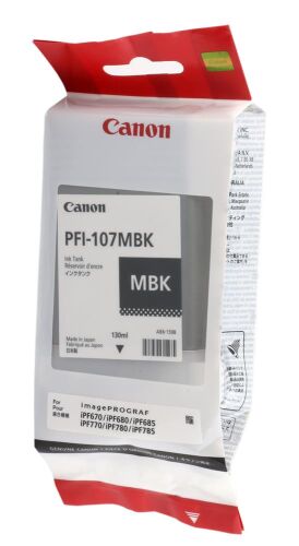 Canon PFI-710MBK Matte Black Mat Siyah Plotter Kartuş - 1