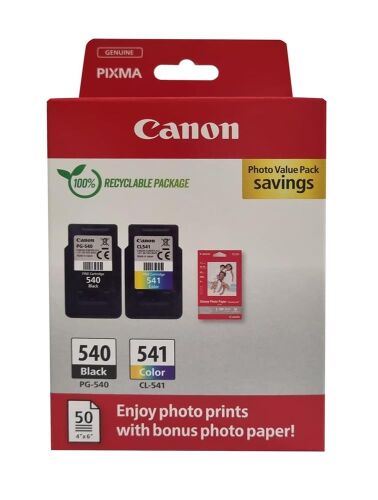 Canon PG-540 CL-541 Photo Value Multipack 2'li Mürekkep Kartuş - 1