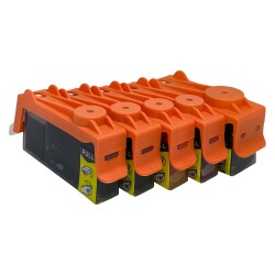 Canon PGI-520 CLI-521BK Kolay Dolan Kartuş Seti - 4