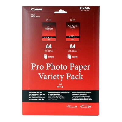 Canon VP-101 A4 Multipack 10 Yaprak Pro Fotoğraf Kağıdı - 1