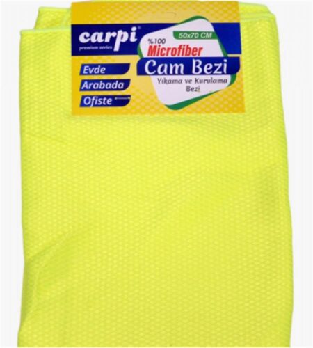 Carpi Mikrofiber (2420126) Cam Temizleme Bezi 50X70cm - 1