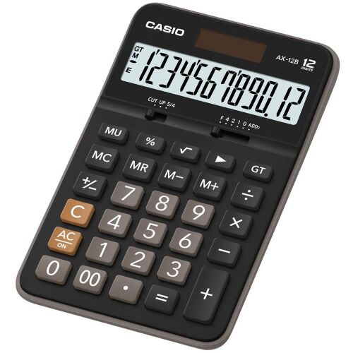 Casio AX-12B 12 Hane Masa Üstü Hesap Makinesi - 1