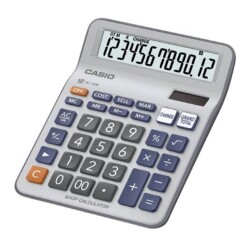 Casio DC-12M-W 12 Hane Masa Üstü Hesap Makinesi - 1