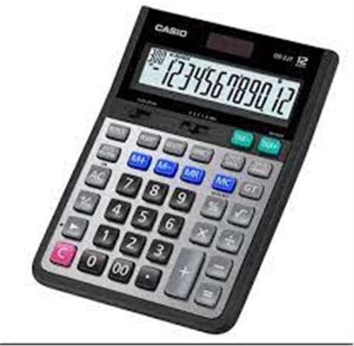 Casio DS-2JT Profesyonel 12 Hane İşlem Kontrollü Masa Üstü Hesap Makinesi - 1