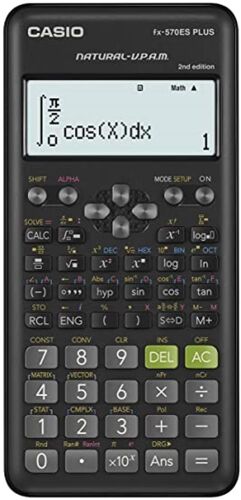 Casio FX-570ES PLUS 2. Versiyon Bilimsel Fonksiyonlu Hesap Makinesi - 1