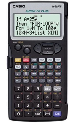 Casio FX-5800P Programlanabilir Bilimsel Fonksiyonlu Hesap Makinesi - CASIO