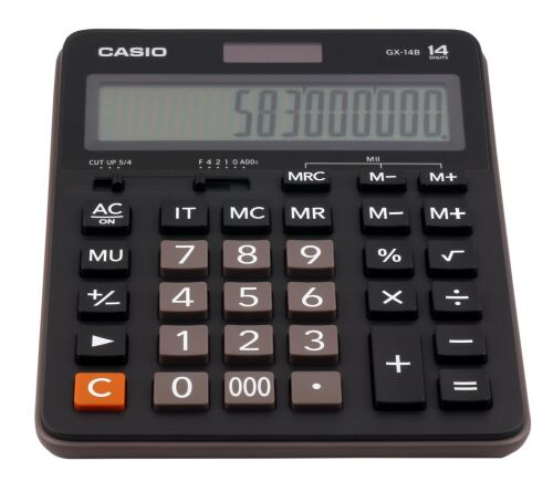 Casio GX-14B 14 Hane Masa Üstü Hesap Makinesi - CASIO
