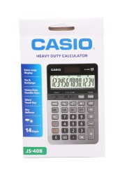 Casio JS-40B Profesyonel 14 Hane Masa Üstü Hesap Makinesi - 2