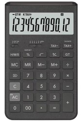 Casio JT-200T-GY 12 Hane Gri Masa Üstü Hesap Makinesi - 1