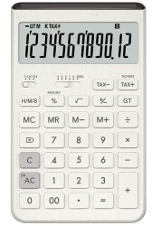 Casio JT-200T-WE 12 Hane Beyaz Masa Üstü Hesap Makinesi - 1