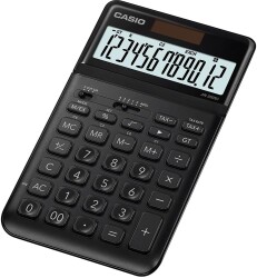 Casio JW-200SC-BK 12 Hane Siyah Masa Üstü Hesap Makinesi - 1