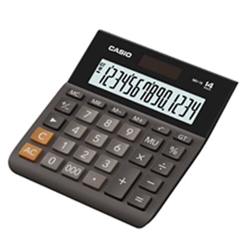 Casio MH-14 14 Hane Masa Üstü Hesap Makinesi - 1