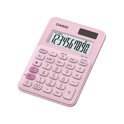 Casio MS-7UC-PK 10 Hane Açık Pembe Masa Üstü Hesap Makinesi - 1
